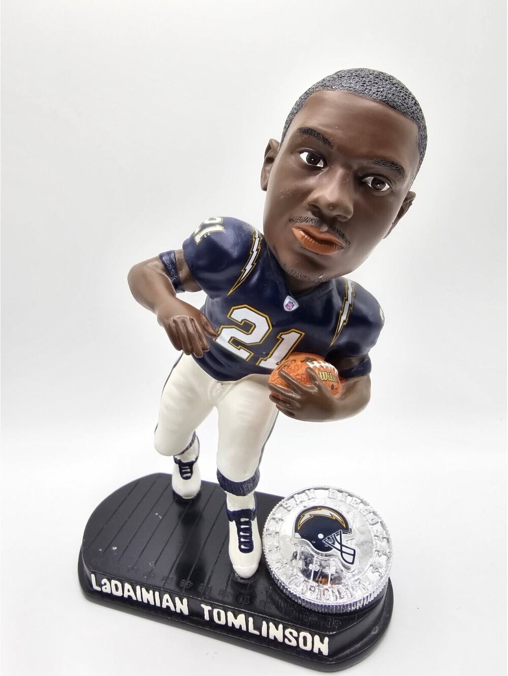 LaDainian Tomlinson Bobblehead Chargers FOCO Legends Field #21 NFL